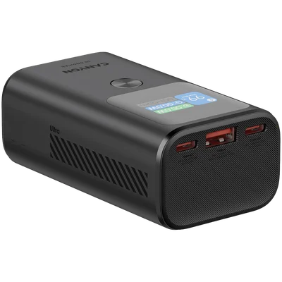 Външна батерия CANYON OnPower 130 10000mAh PD30W тъмно сив