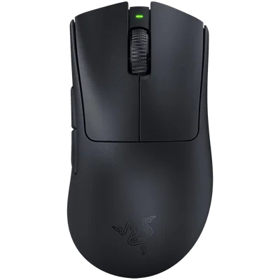 Гейминг мишка Razer DeathAdder V3 Pro RZ01-04630100-R3G1, безжична, 30000 dpi, Focus Pro 30K, 5 програмируеми бутона, черна