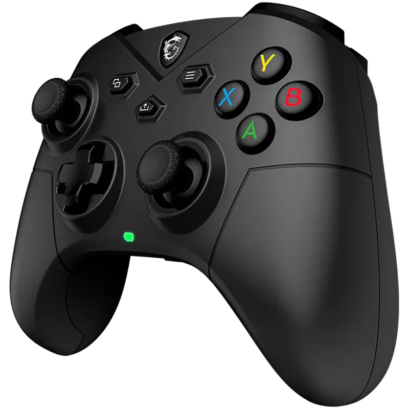 MSI Gaming Controller FORCE GC300 WIRELESS, Wireless, Bluetooth, 2-Level Hall Effect Triggers, Rear Buttons, Haptic Feedback, 600 mAh Battery, 3.5mm Audio Jack