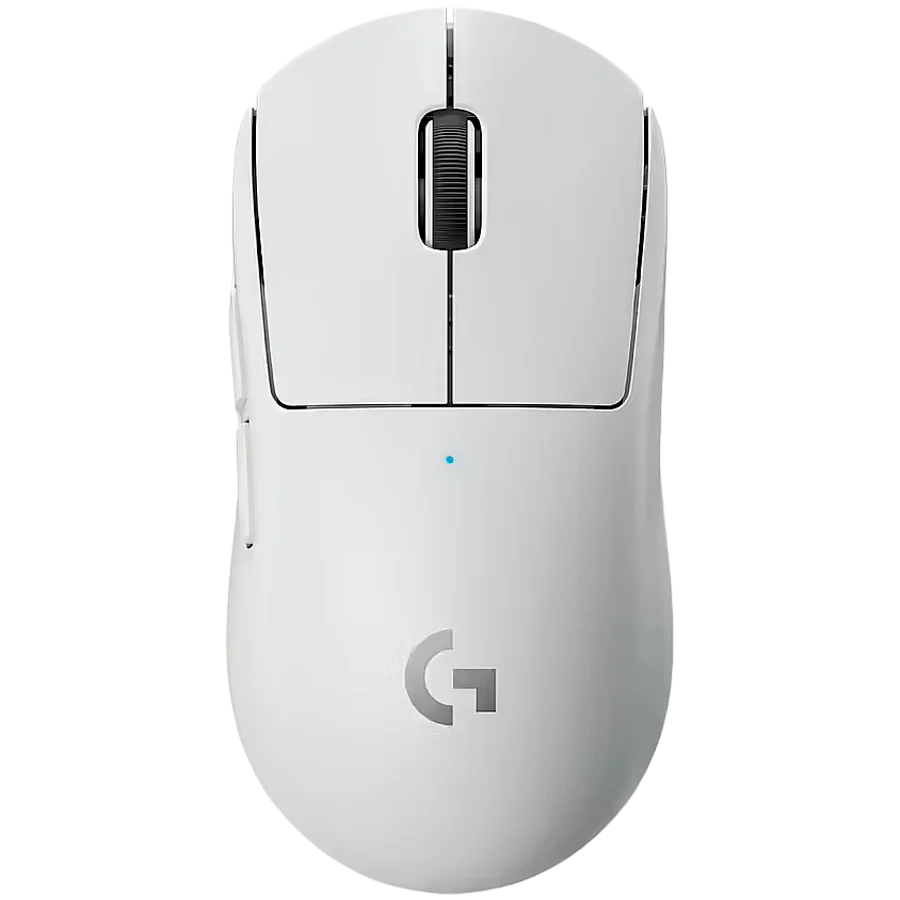 Гейминг мишка Logitech G PRO X SUPERLIGHT 2 бяла, безжична, Hero 2 сензор