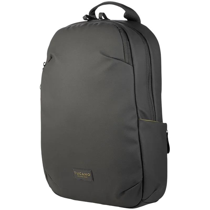 TUCANO LASER Backpack for Laptop 15.6 / MacBook Pro 16, water-resistant recycled fabric, Black