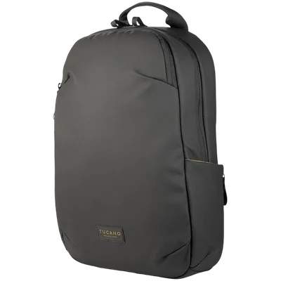 TUCANO LASER Backpack for Laptop 15.6 / MacBook Pro 16, water-resistant recycled fabric, Black