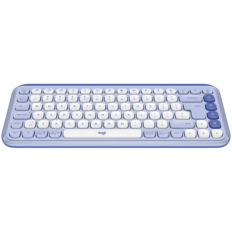 Logitech Pop Icon Keys - Lilac - US INT'L - BT - N/A - INTNL-973