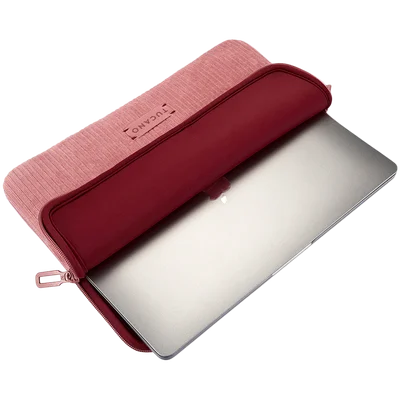 TUCANO VELLUTO 2 Sleeve for MacBook Air 13 / MacBook Pro 13 / Laptop 12, Pink