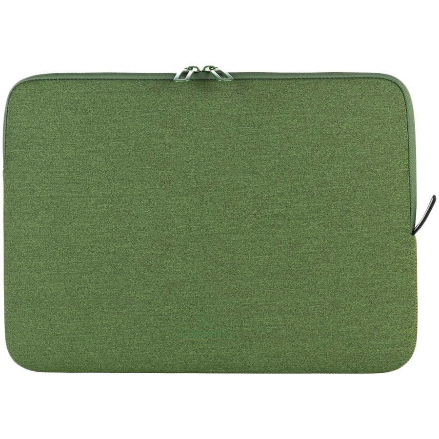 TUCANO MELANGE Sleeve for MacBook Air 15 (2023) / MacBook Pro 15 (2016-2019) / Laptop 14 / Laptop 13, Green