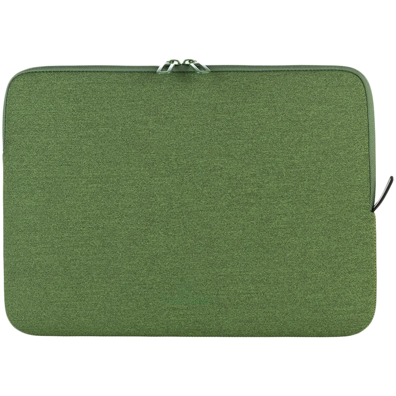 TUCANO MELANGE Sleeve for MacBook Air 15 (2023) / MacBook Pro 15 (2016-2019) / Laptop 14 / Laptop 13, Green