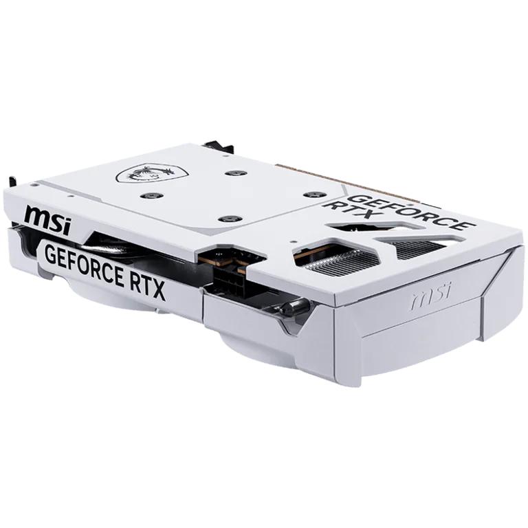 MSI Video Card NVIDIA GeForce RTX 5060 8G VENTUS 2X OC WHITE, 8GB GDDR7, 128-bit, 2535 MHz Boost, 3840 CUDA Cores, PCIe 5.0 (x8), 3x DP 2.1b, HDMI 2.1b, RAY TRACING, Dual Fan, 145W TDP, 8-pin PCIe Power, G-SYNC, 2-Slot, 3Y