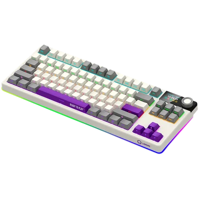 LORGAR KBP70TKLW, Wireless TKL Mechanical Gaming Keyboard Pro, Beige, EN layout