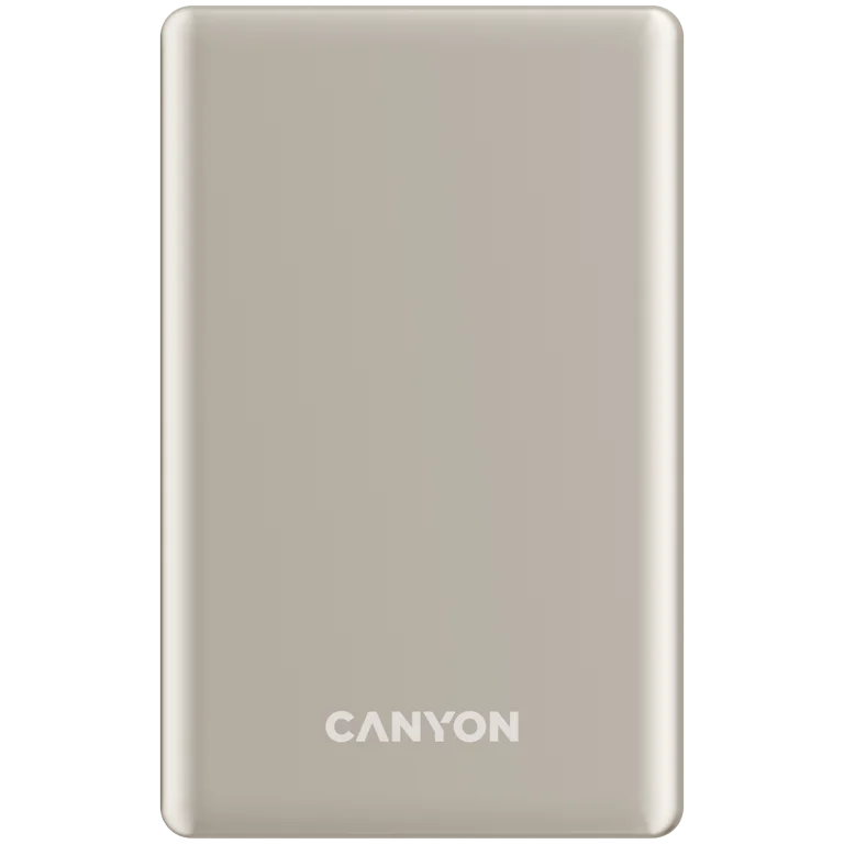CANYON power bank OnPower 510 slim Magnetic 10000 mAh PD20W Beige