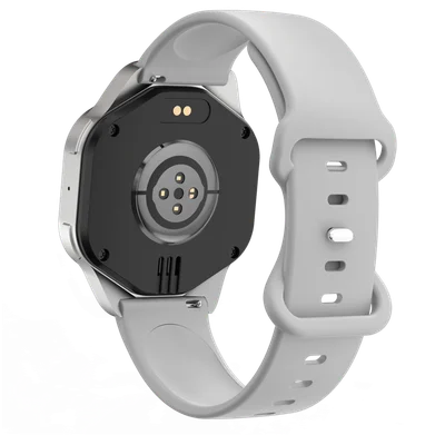 CANYON Smart Watch Hexagon 88 BT-CALL Silver