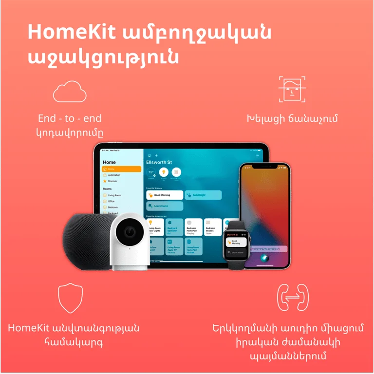 Камера за видеонаблюдение Aqara Camera Hub G2H Pro CH-C01