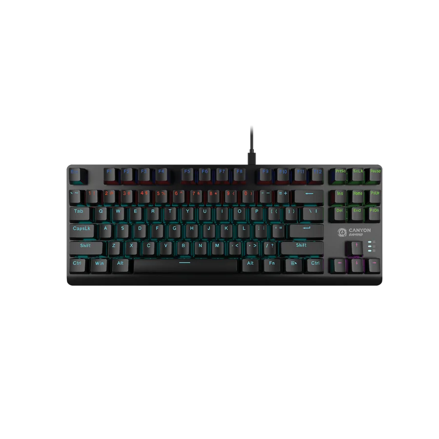 CANYON keyboard Striker SKB-2 TKL Rainbow US Wired Black