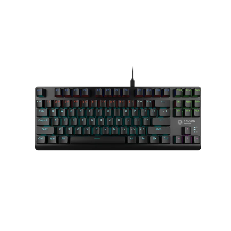 CANYON keyboard Striker SKB-2 TKL Rainbow US Wired Black