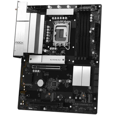 Дънна платка ASROCK B860 Rock Wi-Fi 7, Socket 1851, DDR5, ATX
