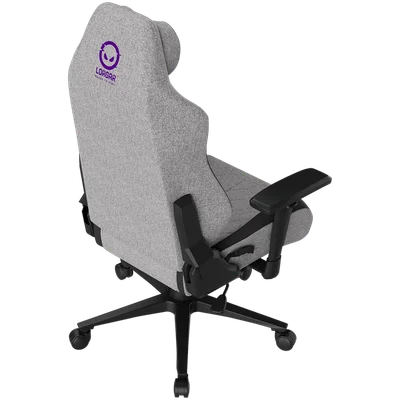 LORGAR CHA41, Ergonomic Gaming Chair Advanced, premium anti-stain fabric, Grey