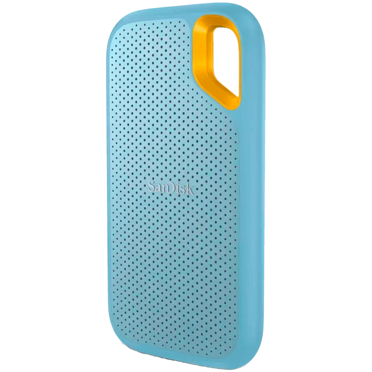 SANDISK Extreme 2TB Portable SSD - up to 1050MB/s Read and 1000MB/s Write Speeds, USB 3.2 Gen 2, IP 65 resistance and 3-meter drop protection