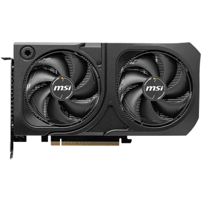 MSI Video Card NVIDIA GeForce RTX 5060 Ti 16G SHADOW 2X OC PLUS, 16GB GDDR7, 128-bit, 2602 MHz Boost, 4608 CUDA Cores, PCIe 5.0 (x8), 3x DP 2.1b, HDMI 2.1b, RAY TRACING, Dual Fan, 180W TDP, 8-pin PCIe Power, G-SYNC, 2-Slot, 3Y