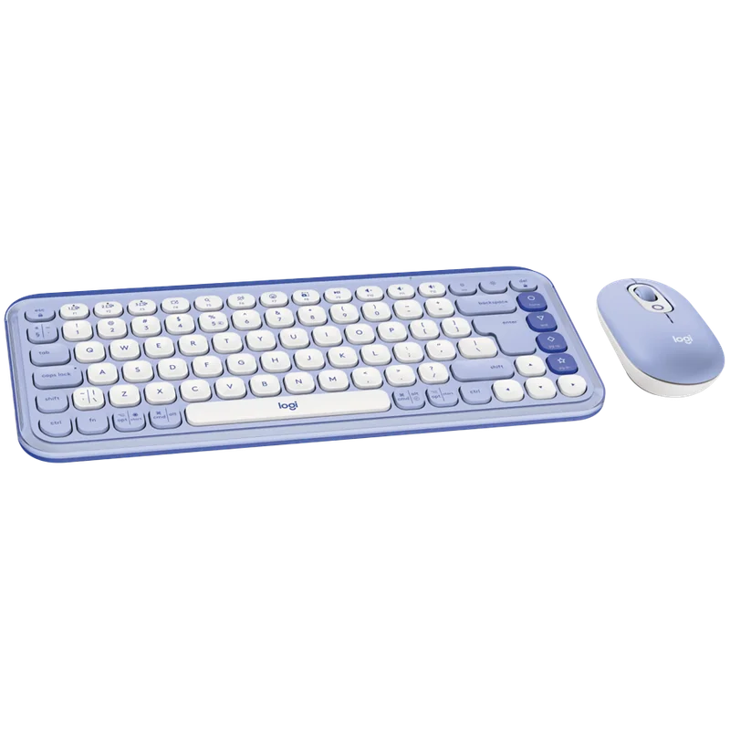 LOGITECH POP ICON COMBO - LILAC - US INT'L - BT  - INTNL-973