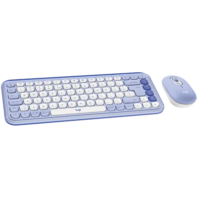 LOGITECH POP ICON COMBO - LILAC - US INT'L - BT  - INTNL-973