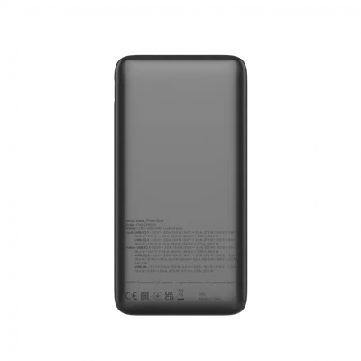 Външна батерия CANYON OnPower 240 PB-240 25000mAh 140W Power Delivery, три порта, дисплей, тъмно сив