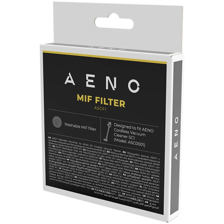 Миещ се MIF филтър AENO ASCF1 за прахосмукачка SC1