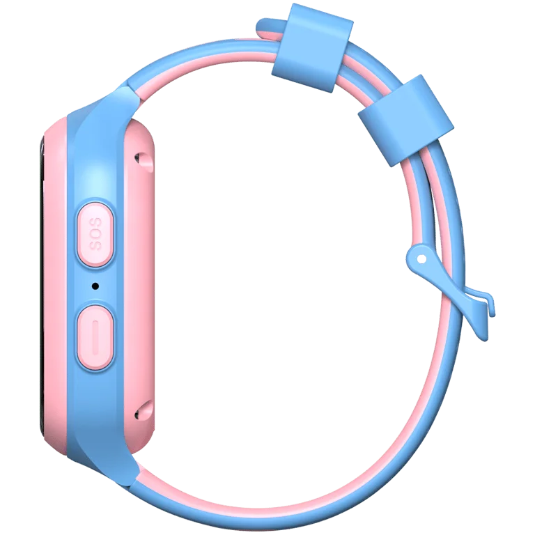 Canyon Kids Watch ZEFIR KW-49 E-SIM 4G GPS WiFi Video Music Games English learning, Pink&Blue