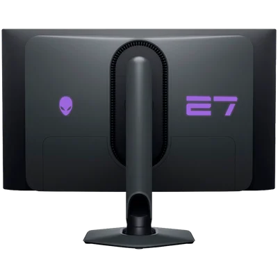 Alienware AW2725DF Gaming Monitor, 27" (26.7") QD OLED QHD 2560x1440 360Hz AG, 1000 cd/m2 (HDR peak), 1.5m:1, 0.03ms, 178/178, 2xDP 1.4, 1xHDMI 2.1, 1xUSB Type-B up, 3xUSB Type-A down, 1xUSB Type-C down, AMD FreeSync, Height, Tilt, Swivel, Pivot, 3Y