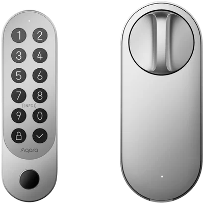 Aqara Smart Lock U200 (Offline, Silver): Model No: EL-D02D; SKU No: AD040EUS02