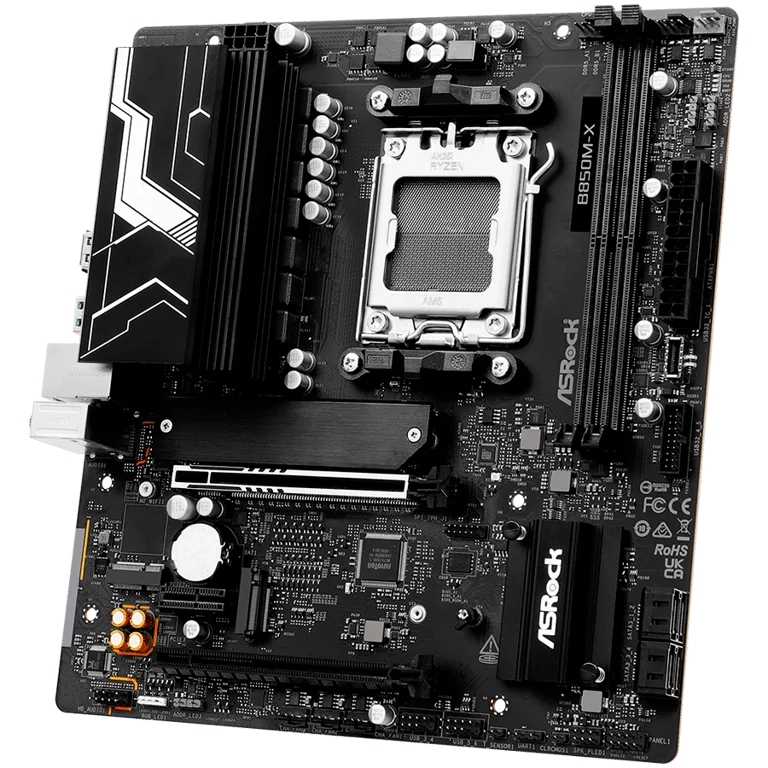 Дънна платка ASRock B850M-X R2.0 Micro ATX, Socket AM5, DDR5