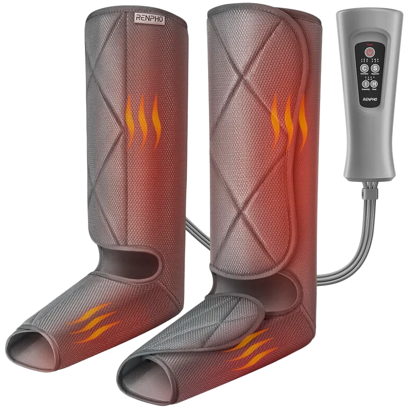 Масажор за стъпала и прасци RENPHO – Foot & Calf Air Massager, с нагряване