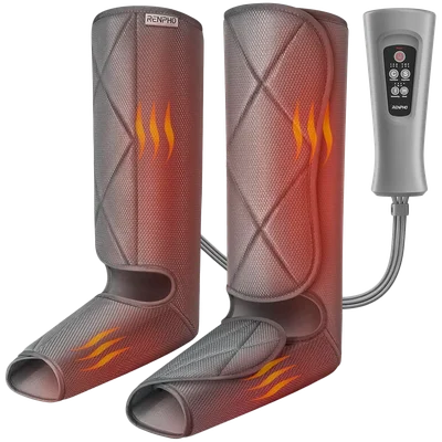 Масажор за стъпала и прасци RENPHO – Foot & Calf Air Massager, с нагряване