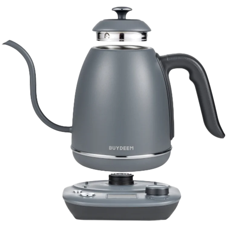 BUYDEEM Electric Gooseneck Coffee Kettle, model K821, color Ink Grey EU