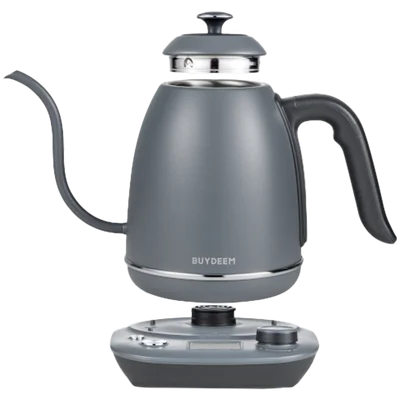 BUYDEEM Electric Gooseneck Coffee Kettle, model K821, color Ink Grey EU