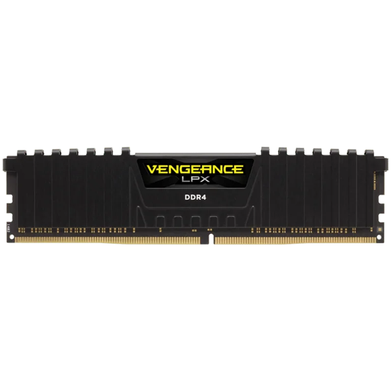 RAM памет CORSAIR – Vengeance LPX, 8GB, DDR4, 3200MHz, DIMM, CL16, черен