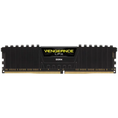 RAM памет CORSAIR – Vengeance LPX, 8GB, DDR4, 3200MHz, DIMM, CL16, черен
