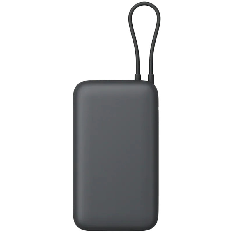Xiaomi Power Bank 20000mAh (Integrated Cable) GL Dark Gray
