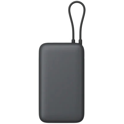 Xiaomi Power Bank 20000mAh (Integrated Cable) GL Dark Gray