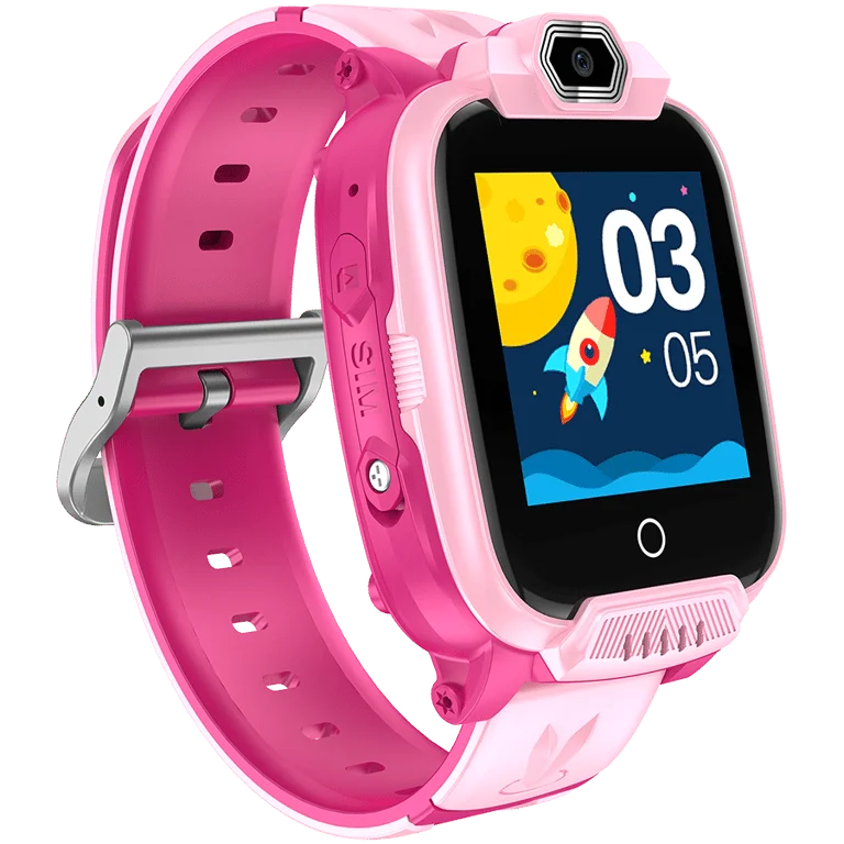CANYON kids watch Jondy KW-44 4G Camera GPS Music Pink