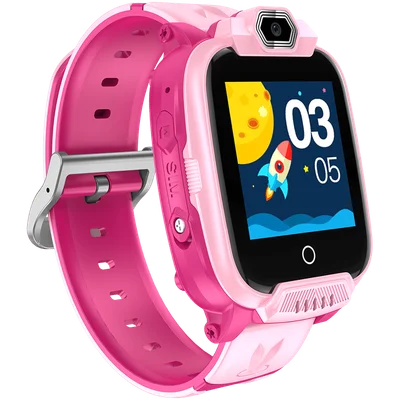 CANYON kids watch Jondy KW-44 4G Camera GPS Music Pink