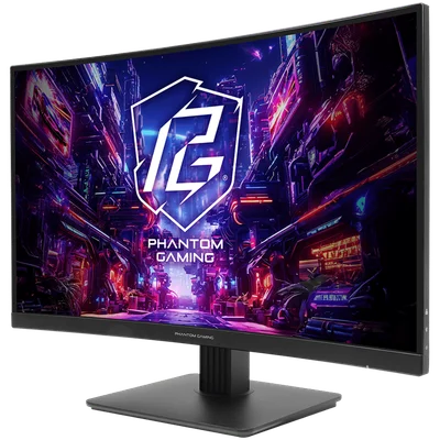 Монитор ASRock 27" QHD VA Curved 180Hz 1ms FreeSync 132% sRGB