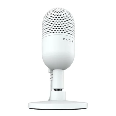 Микрофон Razer Seiren V3 Mini RZ19-05050300-R3M1 бял, кондензаторен, USB-C, суперкардиоиден, ultra-compact