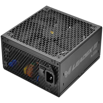 Super Flower Leadex III Gold 850W ATX 3.1, 80 Plus Gold, Fully Modular, Flat Black Cables, 140mm Fan, 150mmx150mmx86mm, 7 Year Warranty