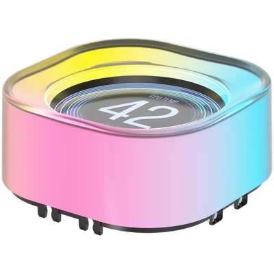 LCD модул CORSAIR iCUE LINK, бял