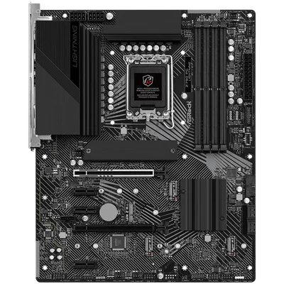 ASROCK MB Desktop Z790 PG Lightning (S1700, 4x DDR5, 1x PCIe 4.0 x16, 1x PCIe 5.0 x16, 3x PCIe 3.0 x1, 4x Hyper M.2, 4x SATA3 6.0Gb/s, RAID 0,1,5,10, 2x USB-C, 10x USB 3.2, 3x USB 2.0, 1x RJ-45 2.5GB, 1x HDMI, ATX