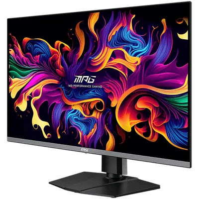 Монитор MSI MPG 321URX QD-OLED 32" 4K UHD, 240Hz, 0.03ms, G-SYNC, DisplayHDR True Black 400, QD-OLED Anti-Reflection, регулируема стойка