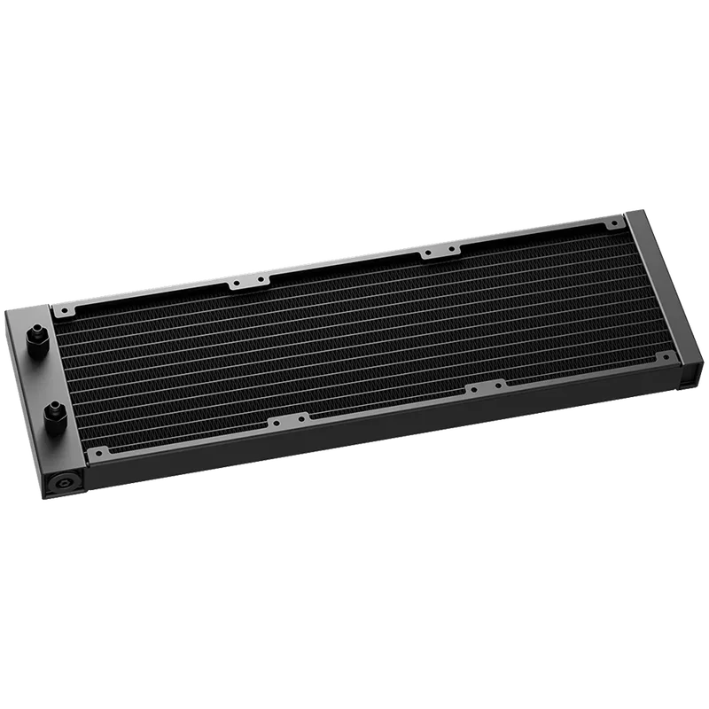 Охладител за процесор DeepCool LT360 VISION ARGB, 360mm, 3x120mm PWM ARGB вентилатори, 4.5" IPS LCD дисплей, черен