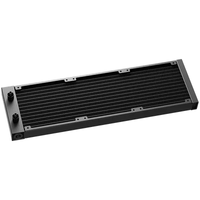 Охладител за процесор DeepCool LT360 VISION ARGB, 360mm, 3x120mm PWM ARGB вентилатори, 4.5" IPS LCD дисплей, черен