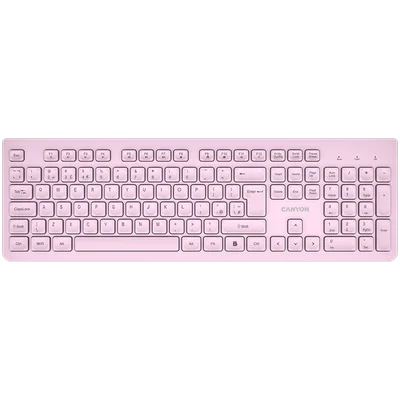 CANYON keyboard HKB-W01 UK/US AAA Wireless Pink