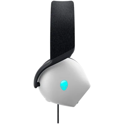 Гейминг слушалки Alienware AW520H Lunar Light, с кабел