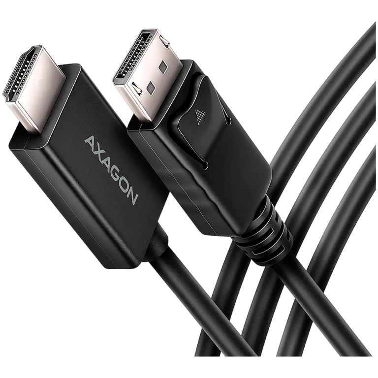 AXAGON RVD-HI20C2 DisplayPort - HDMI 2.0 cable 1.8m 4K/60Hz
